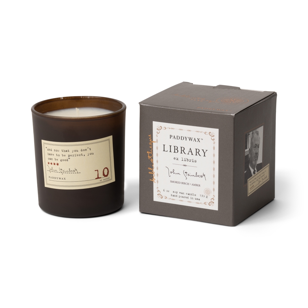 СВЕЧА PADDYWAX LIBRARY COLLECTION JOHN STEINBECK